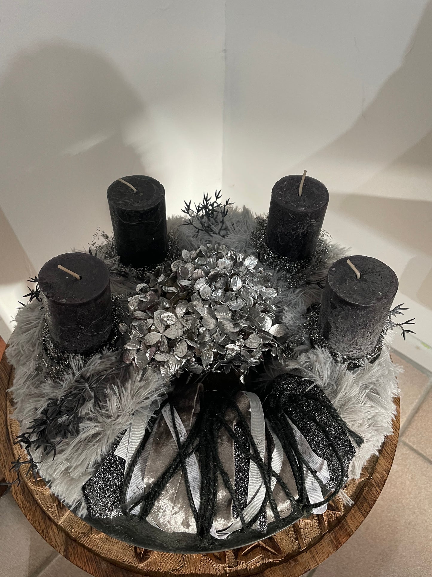 Weihnachten Deko Adventskranz