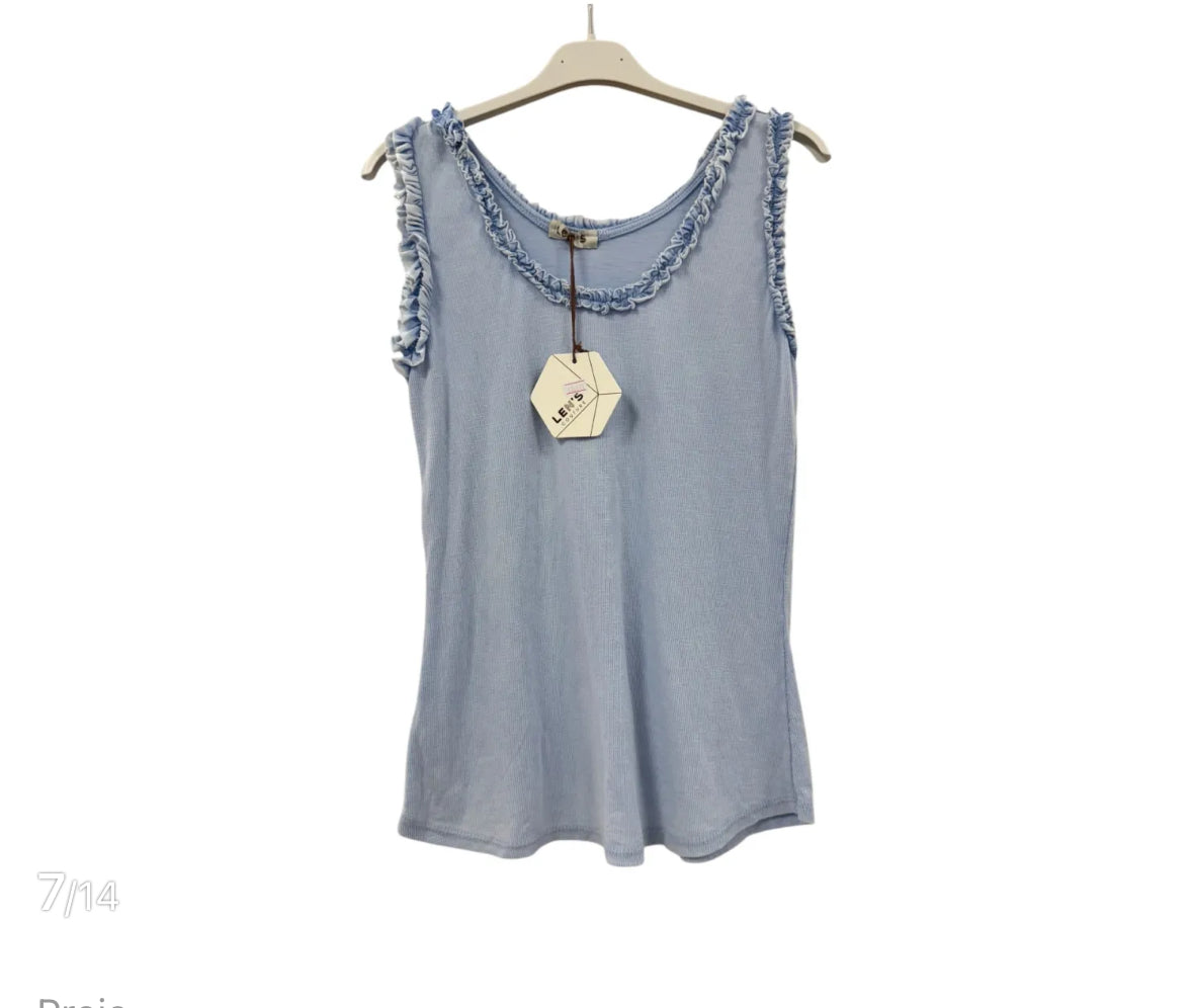Baumwoll Tops „used look“