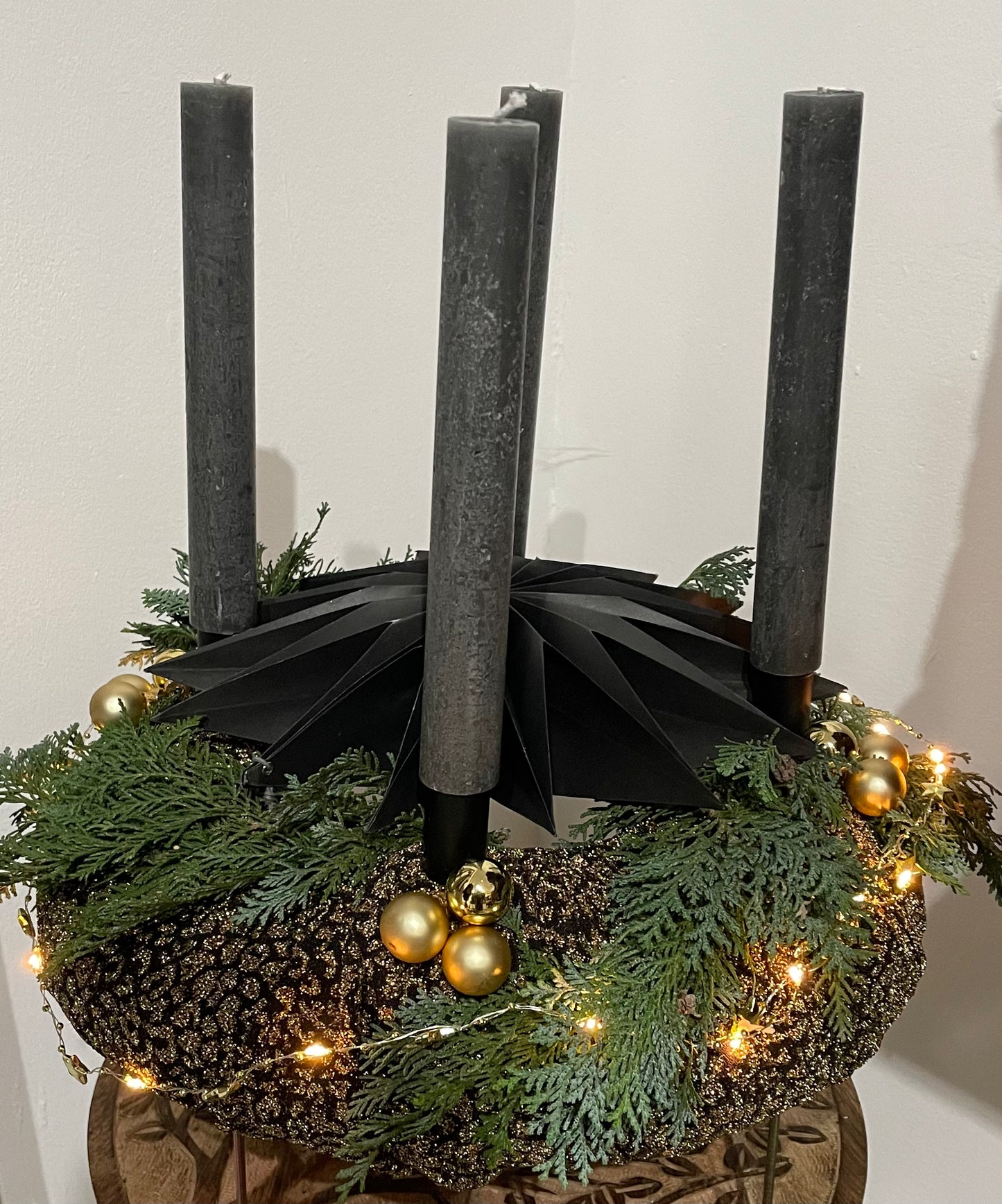 Weihnachten Deko Adventskranz