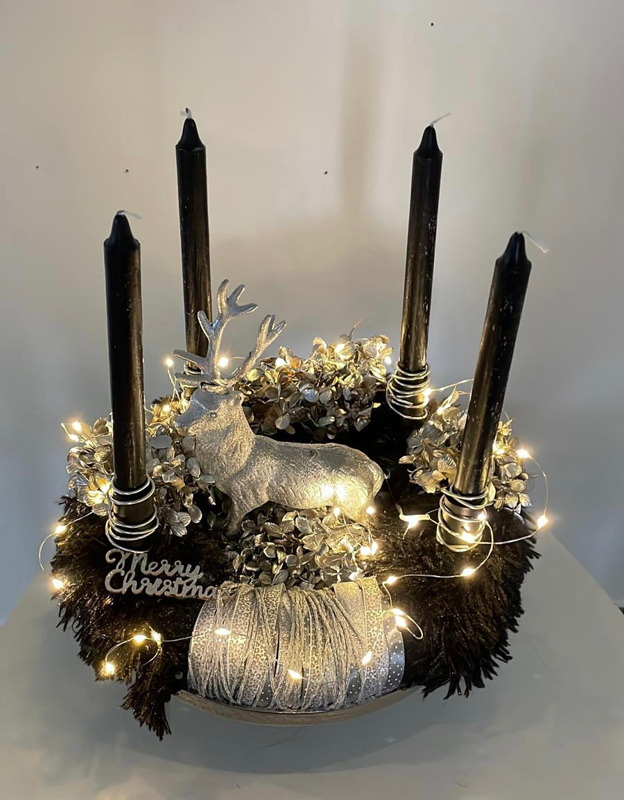Weihnachten Deko Adventskranz