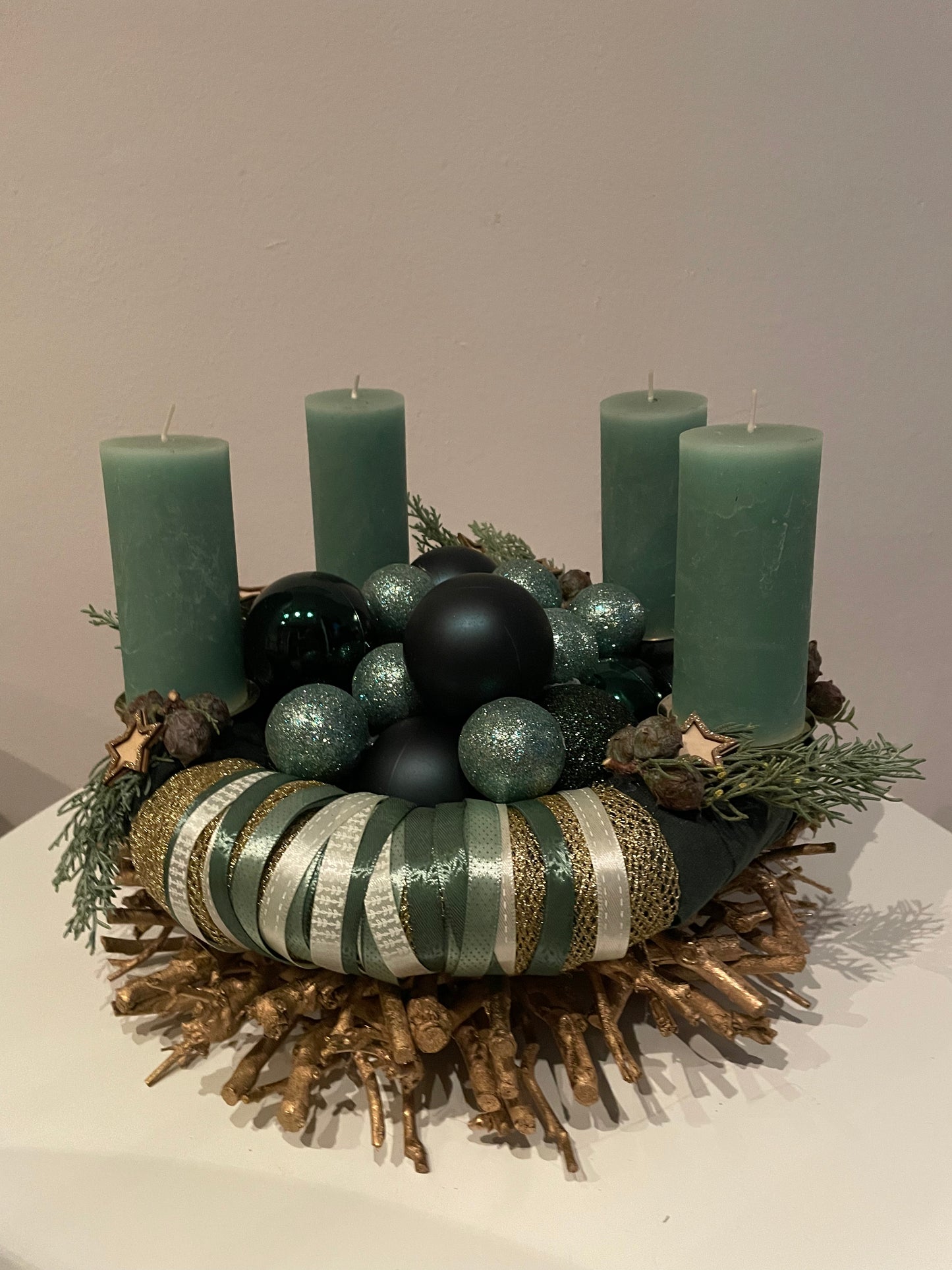 Deko Weihnachten Adventskranz