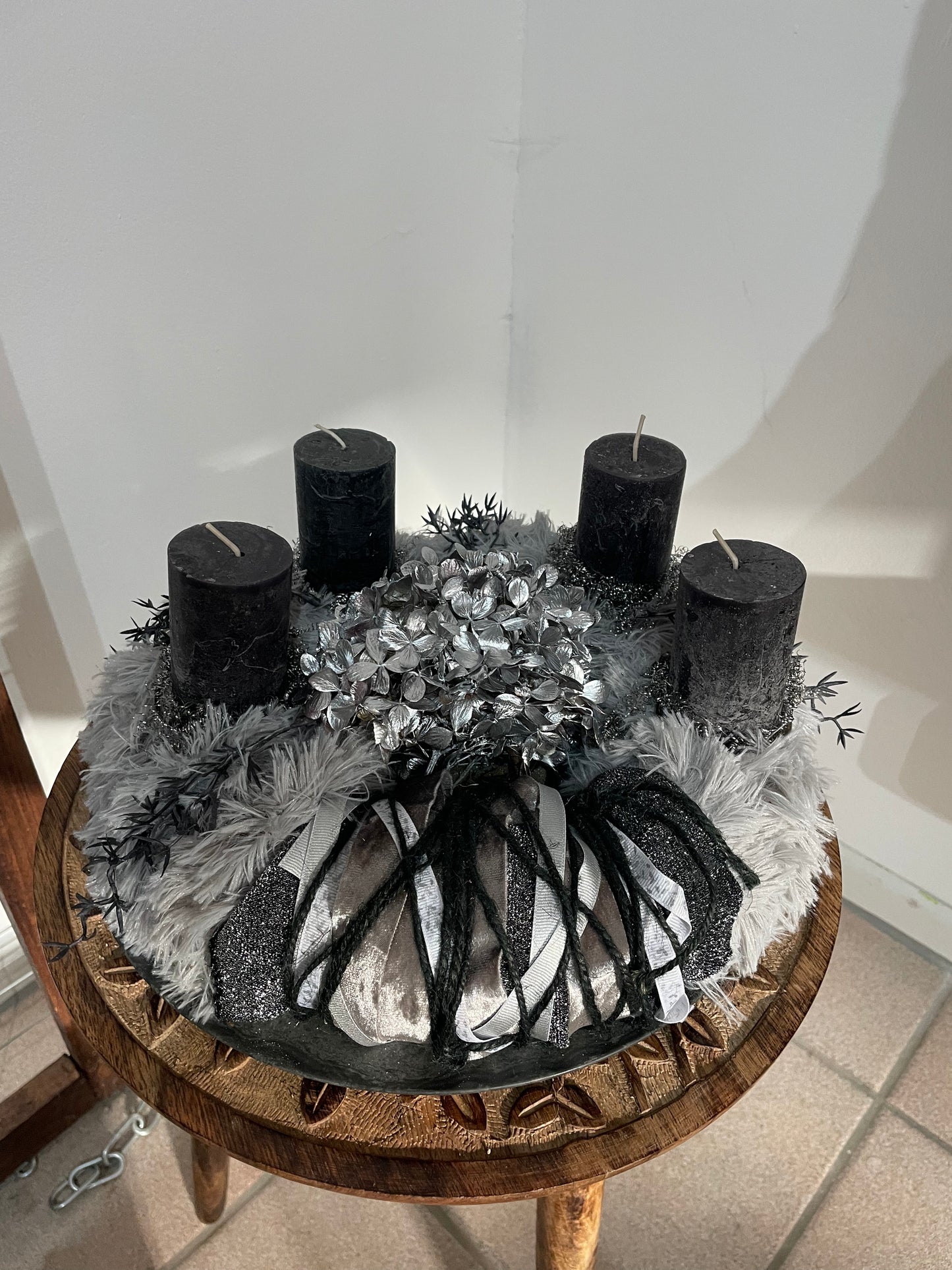 Weihnachten Deko Adventskranz