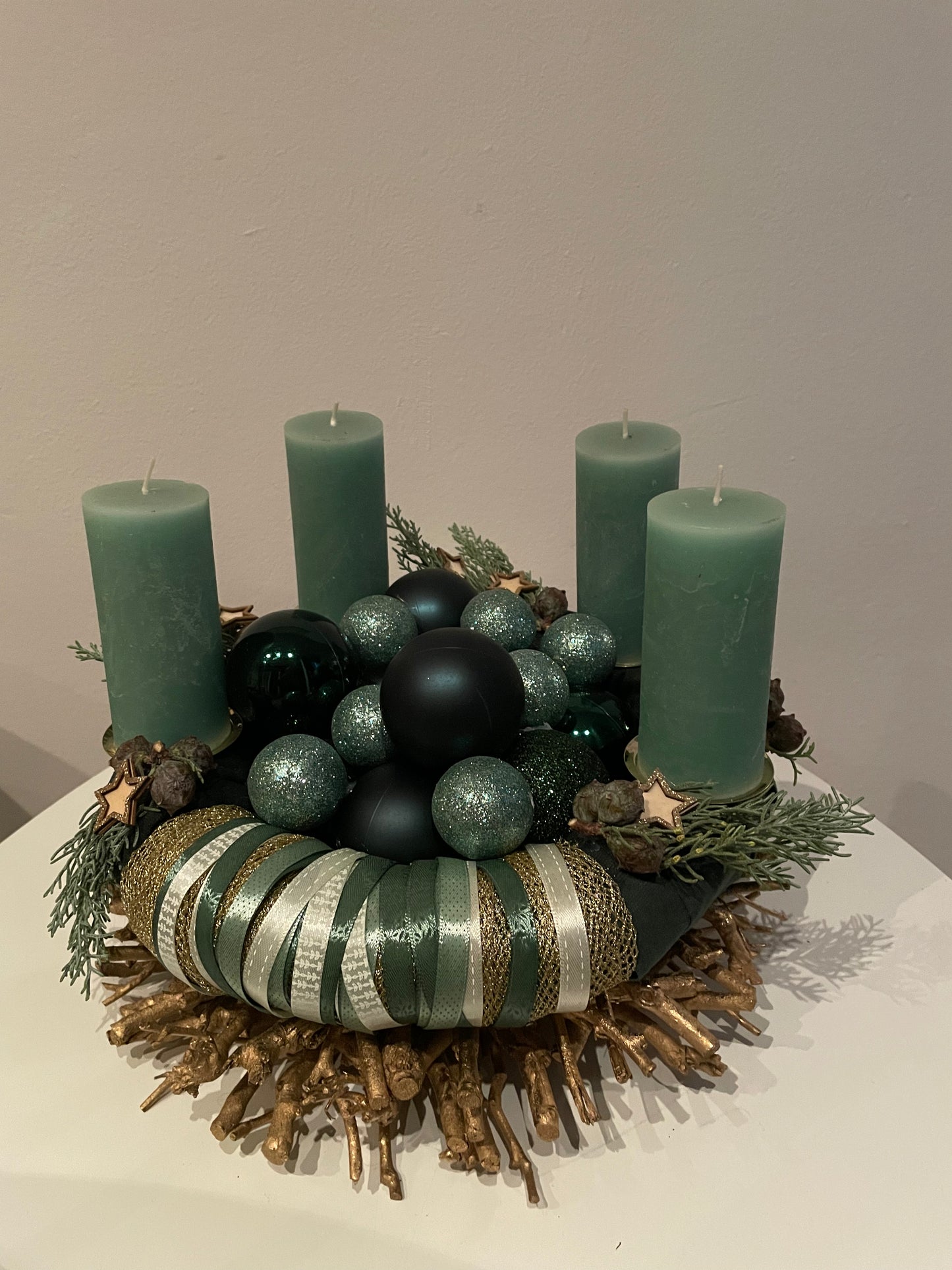 Deko Weihnachten Adventskranz