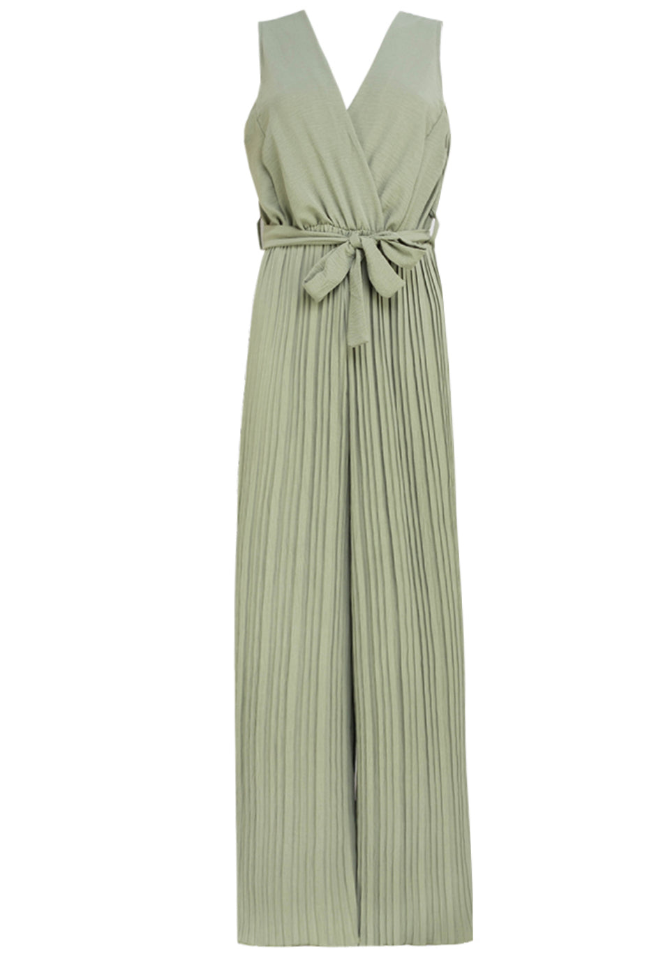 Jumpsuit mit Plissee Bein