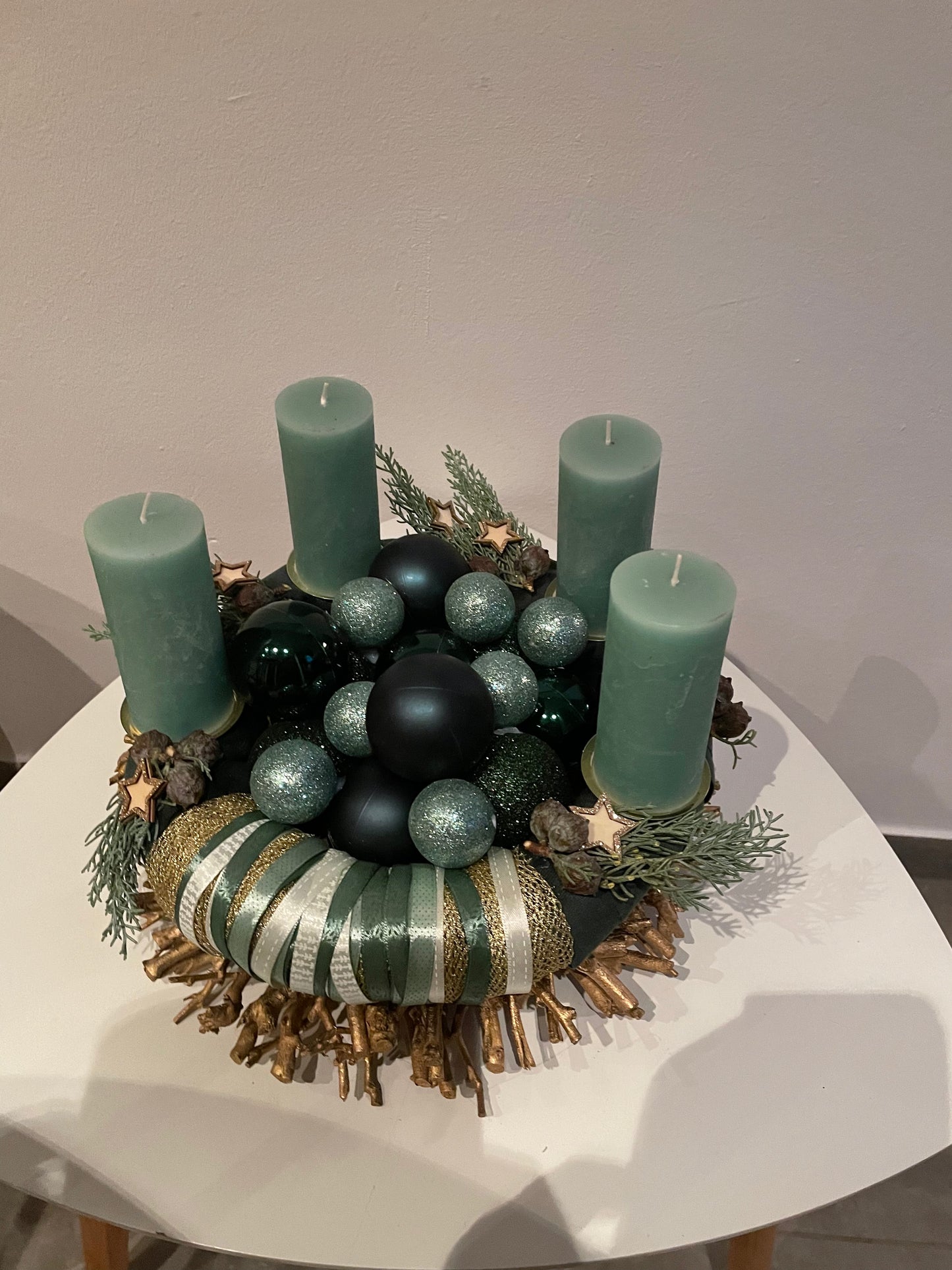 Deko Weihnachten Adventskranz