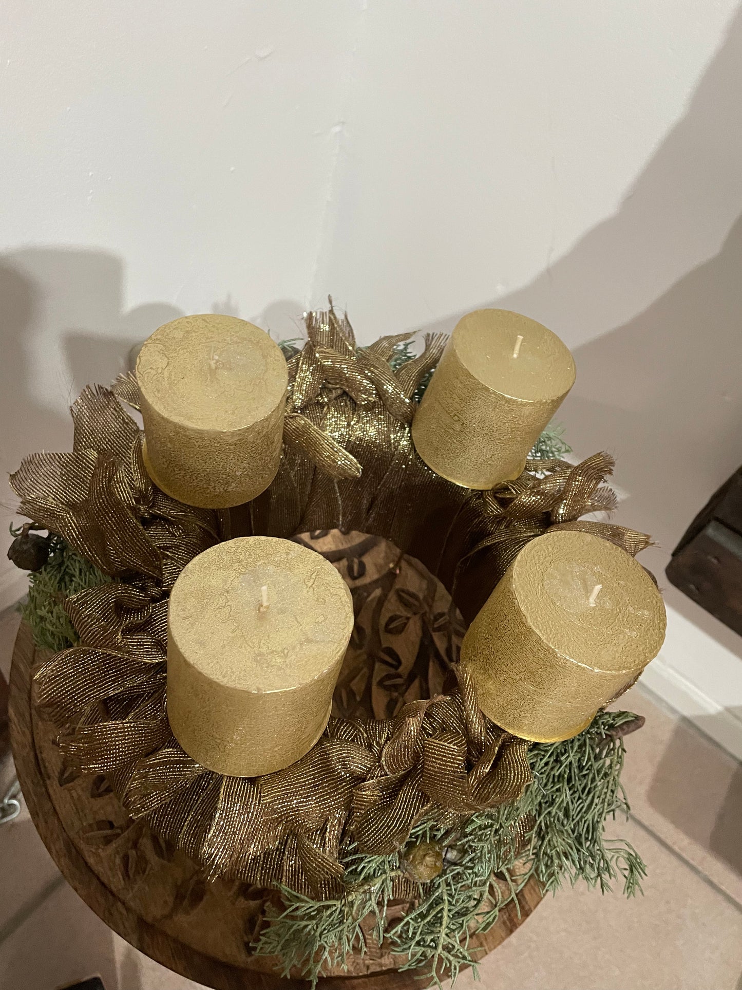 Weihnachten Deko Adventskranz
