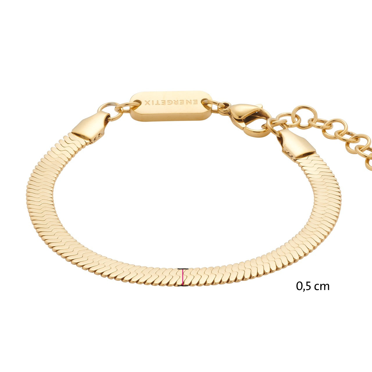 Energetix Armband mit Magnetkraft, gold- oder silberfarben, edel