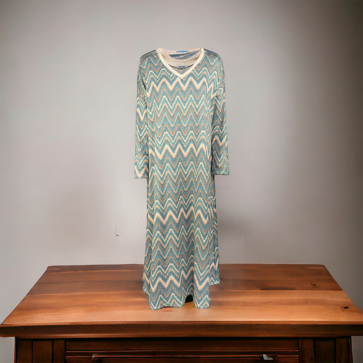 Kleid, Langarm Lurex, verschiedene Farben