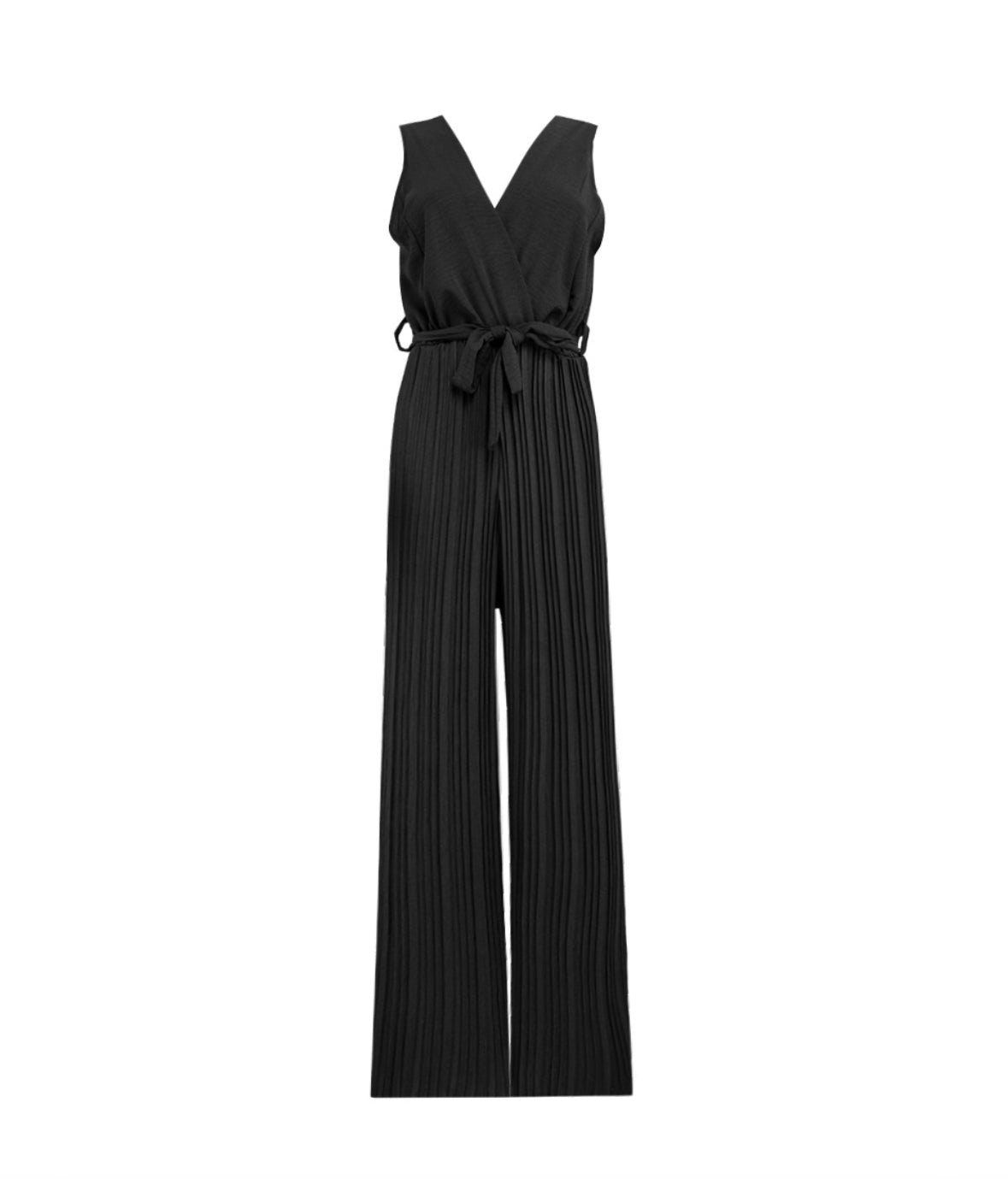 Jumpsuit mit Plissee Bein