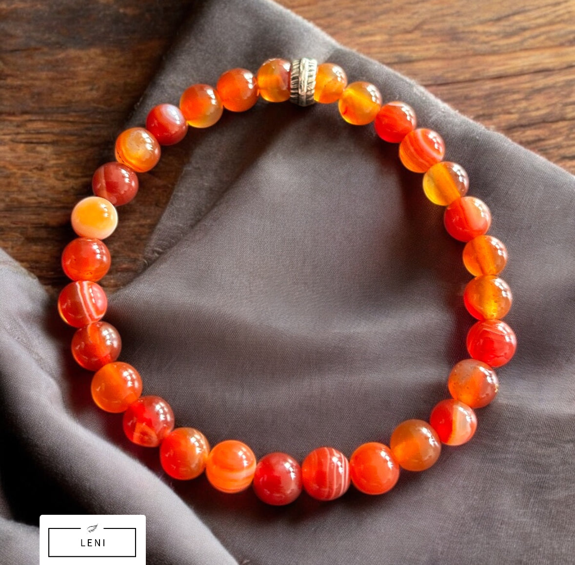 Edelstein Karneol Armband