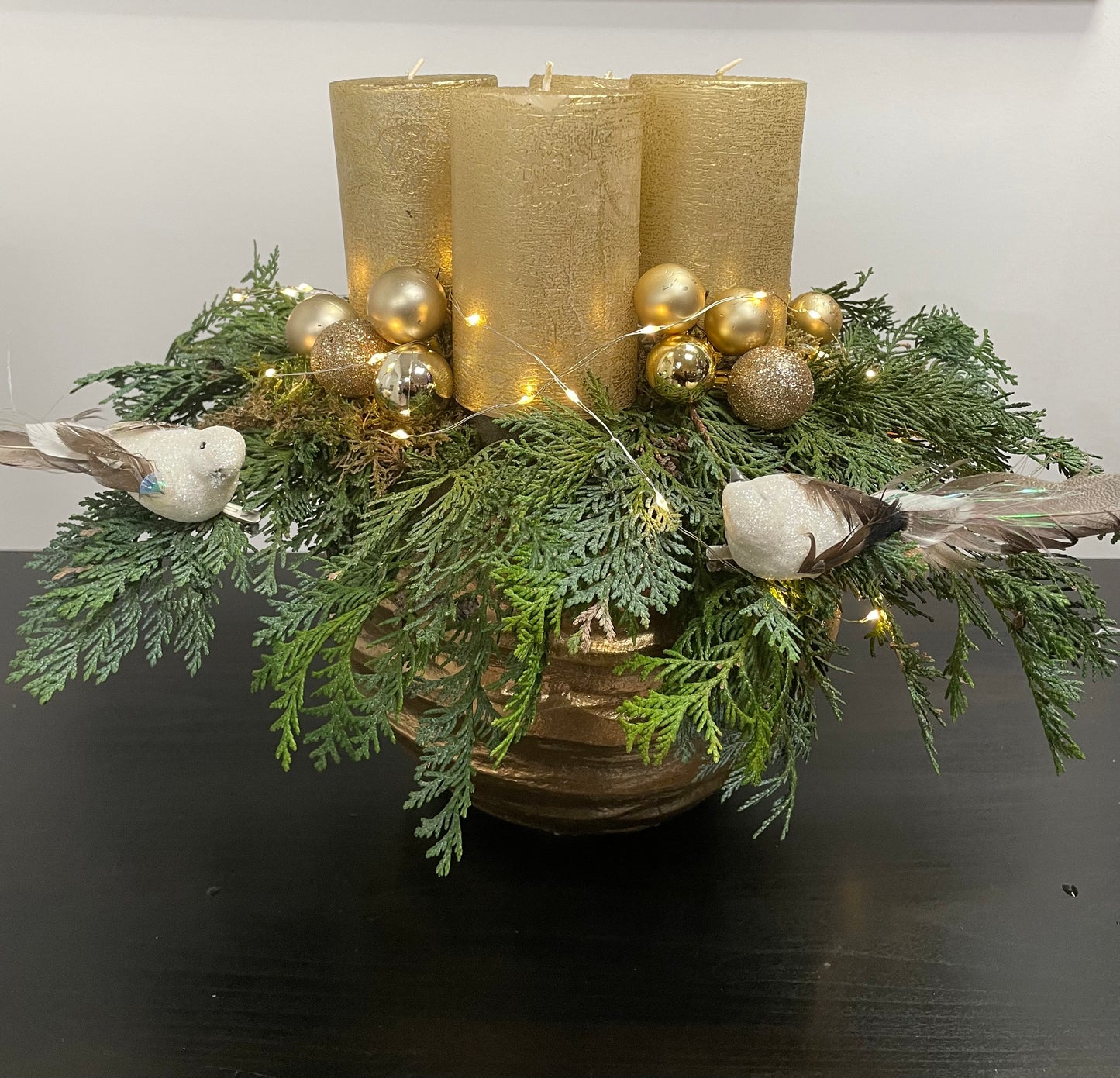 Weihnachten Deko Adventsgesteck