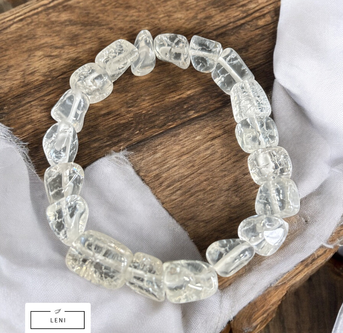 Edelstein Bergkristall Armband