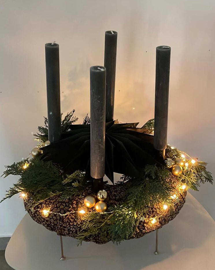 Weihnachten Deko Adventskranz