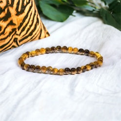 Edelstein Tigerauge Armband