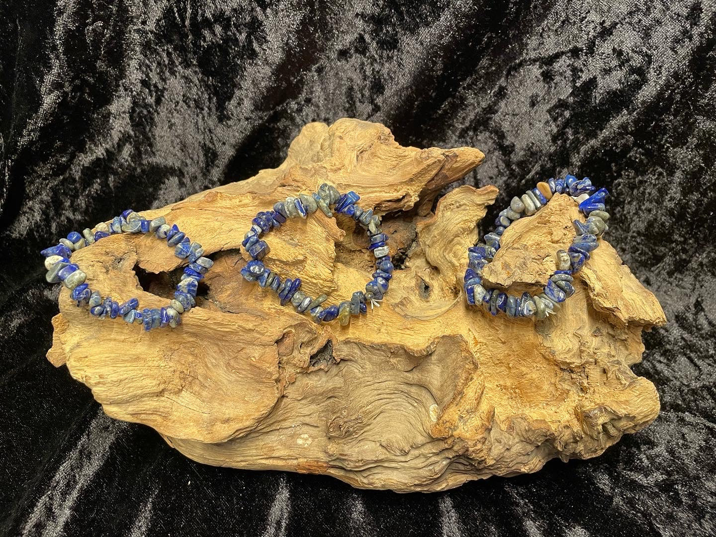 Edelstein Lapislazuli Armband Splitter