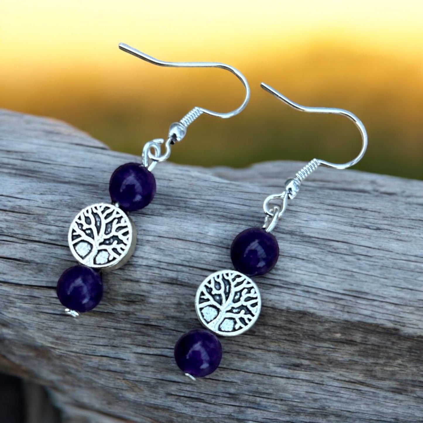 Edelstein Amethyst Armband einzeln oder als Set