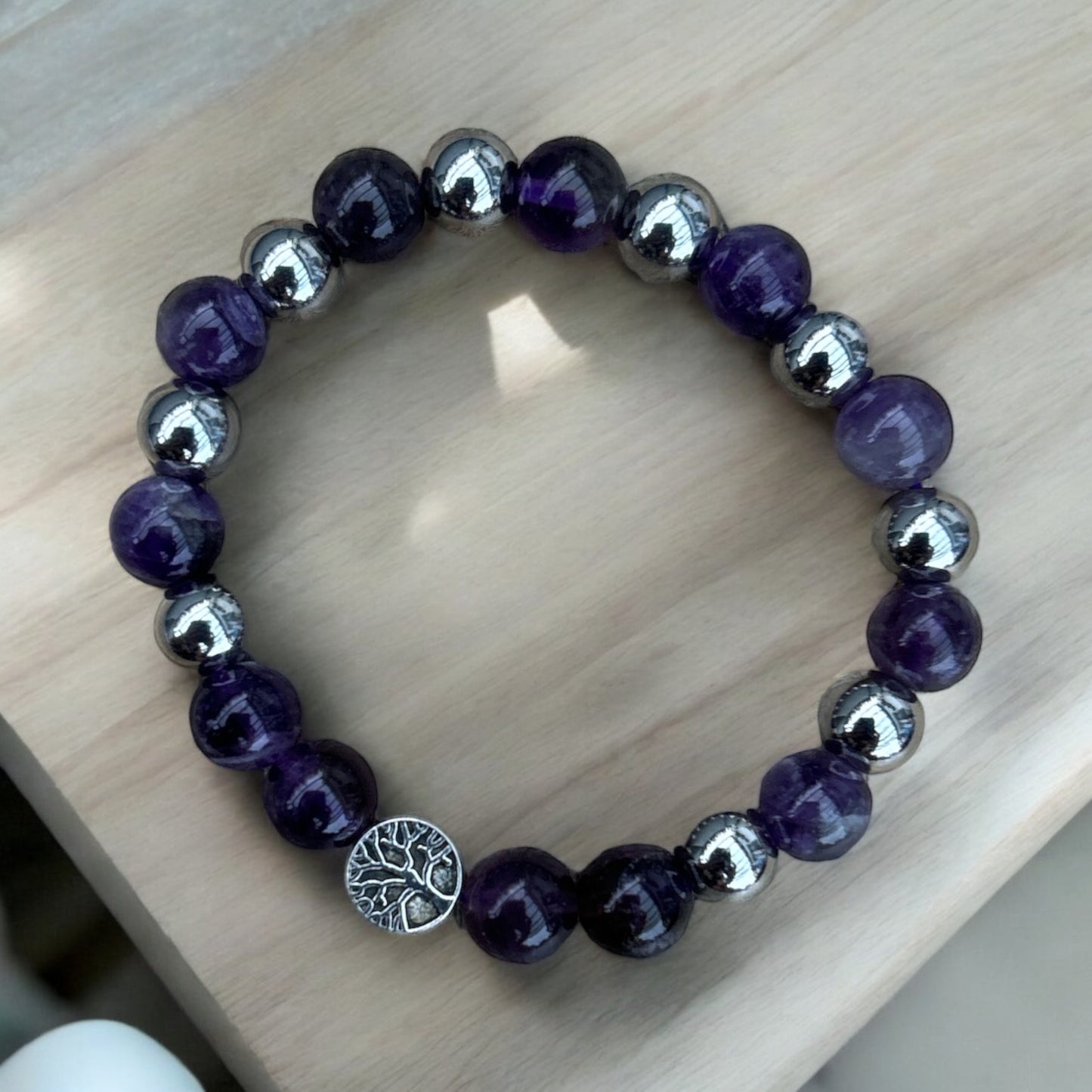 Edelstein Amethyst Armband einzeln oder als Set