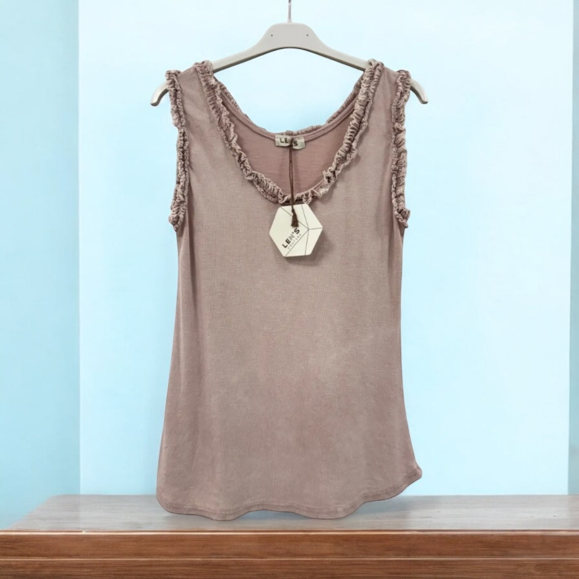 Baumwoll Tops „used look“
