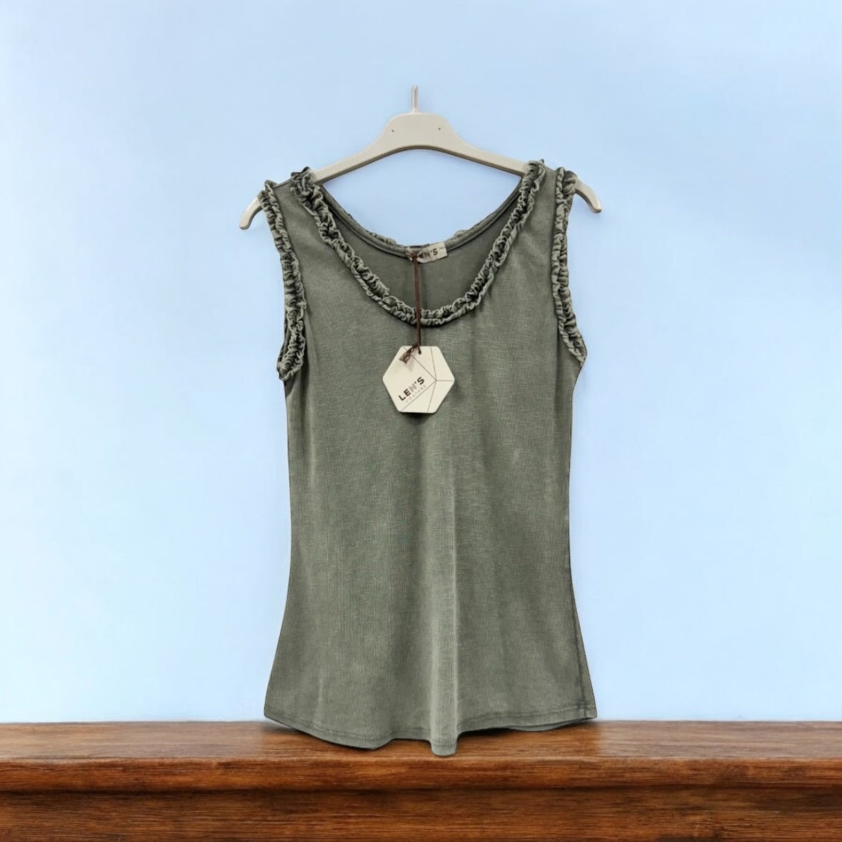 Baumwoll Tops „used look“