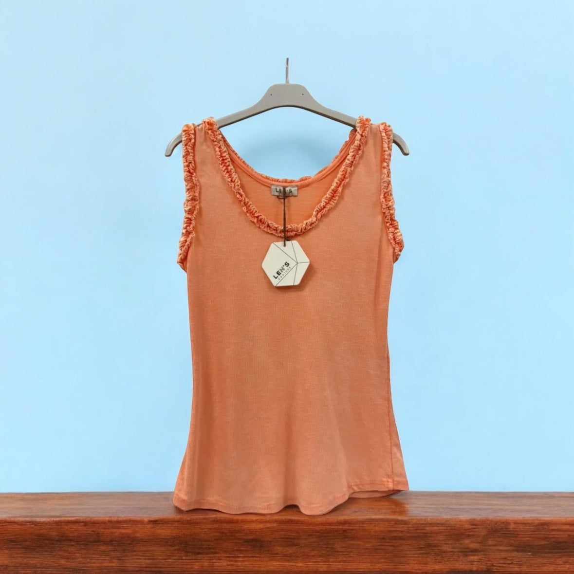 Baumwoll Tops „used look“