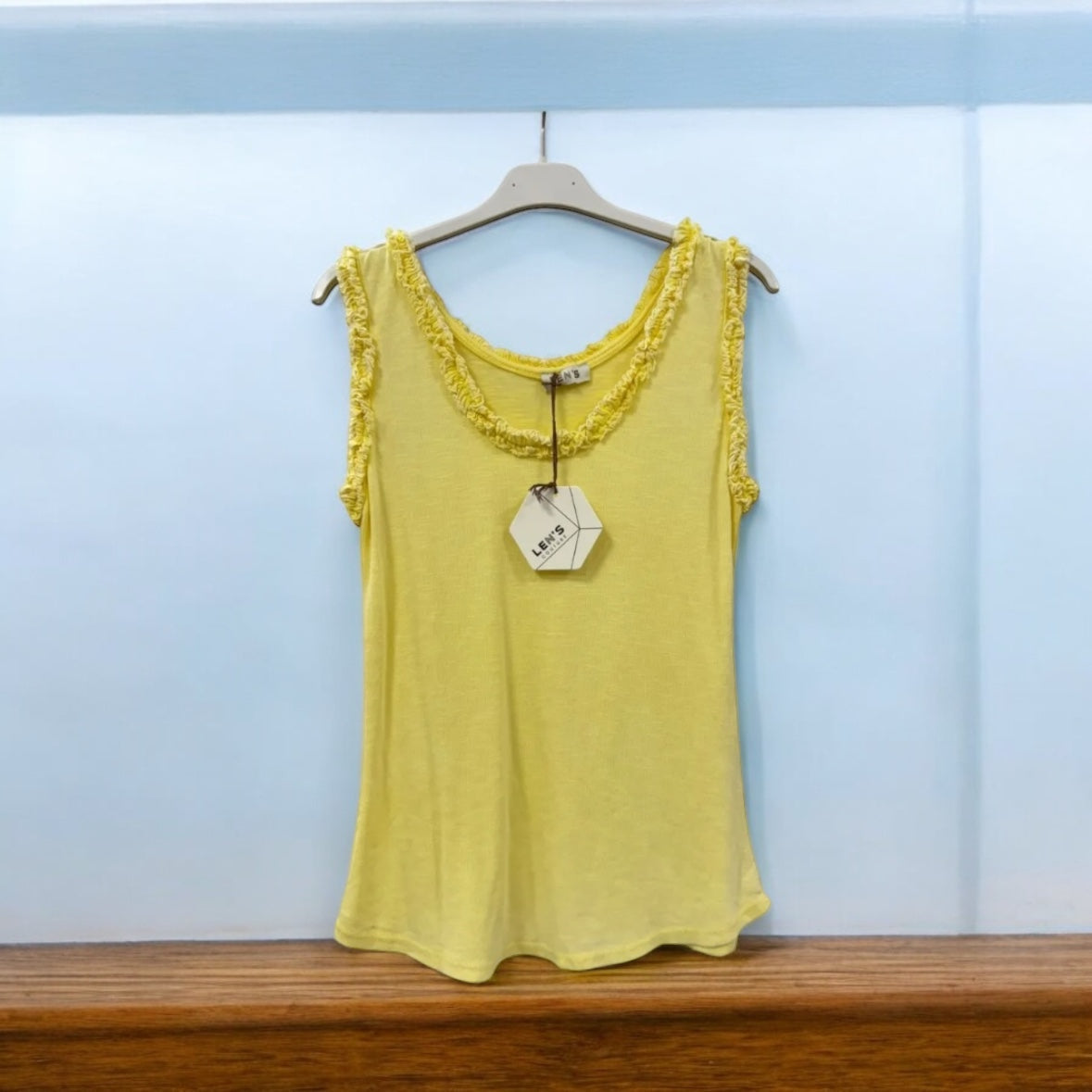 Baumwoll Tops „used look“