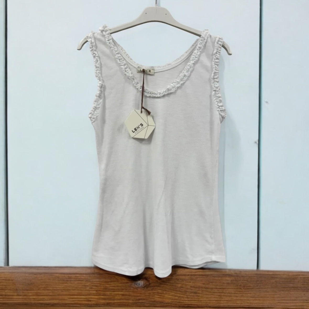 Baumwoll Tops „used look“