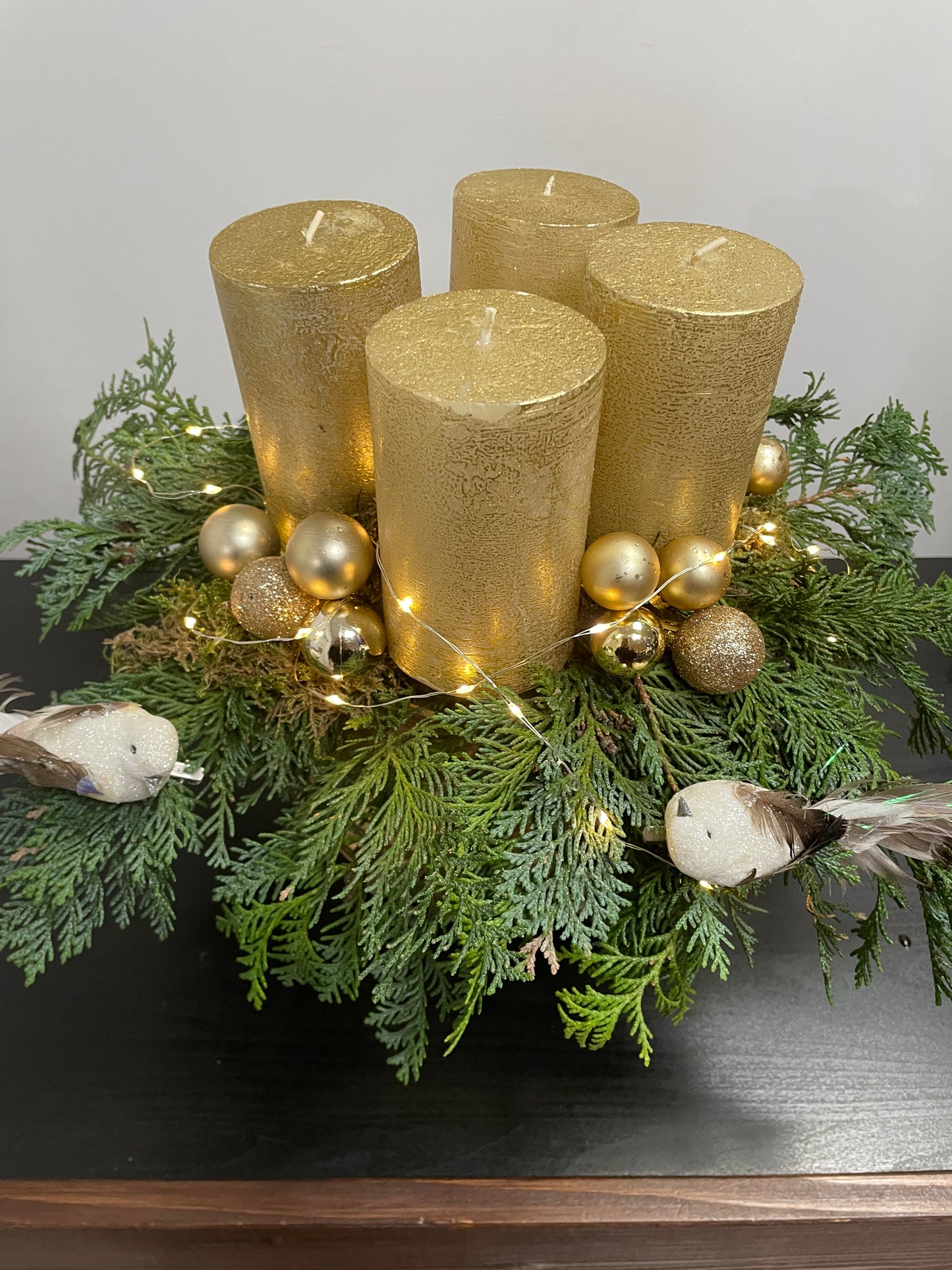 Weihnachten Deko Adventsgesteck