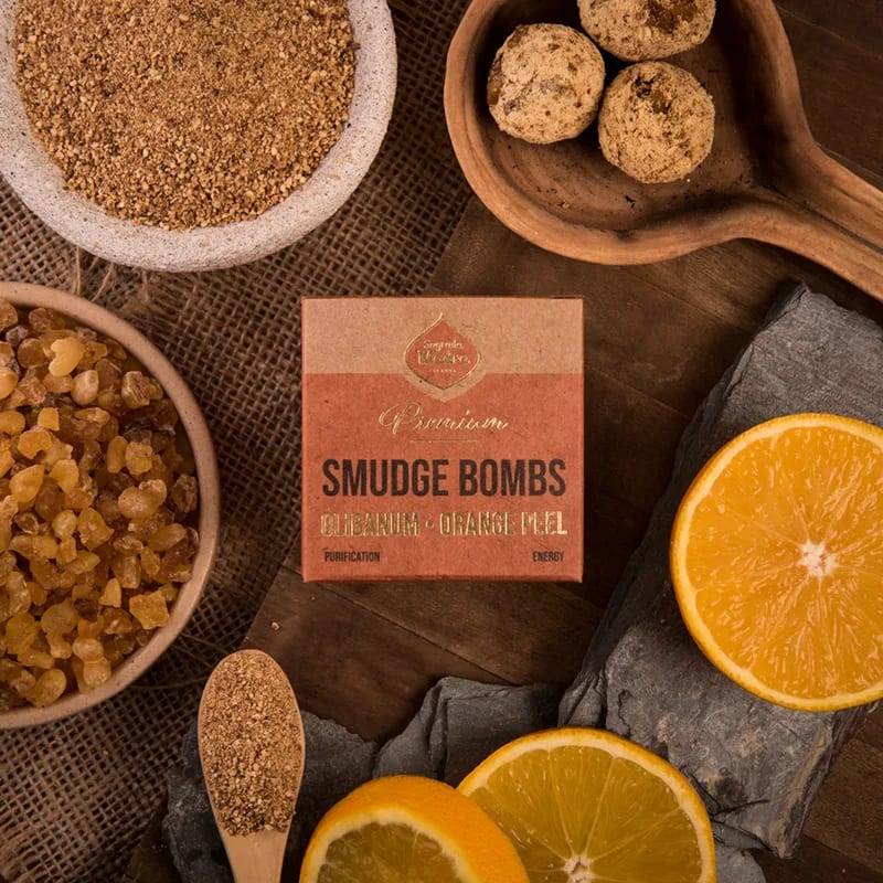 Sagrada Madre Premium Smudge Bomb Olibanum Orange