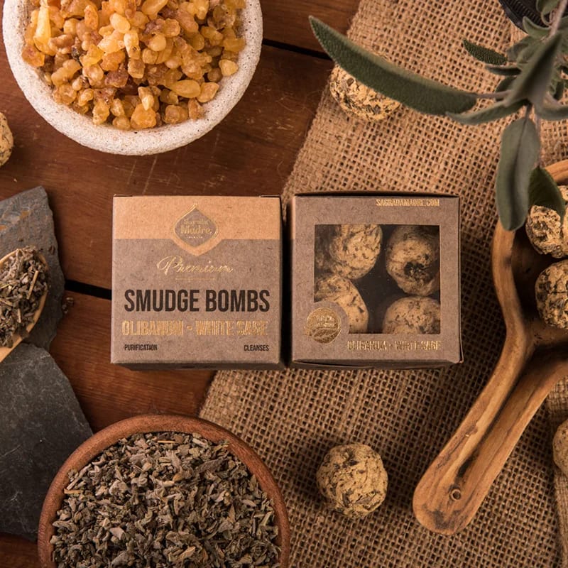 Sagrada Madre Premium Smudge Bomb Olibanum Salbei