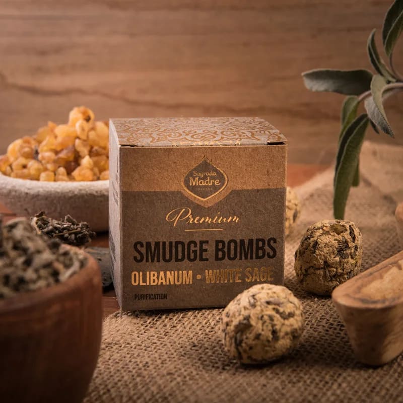 Sagrada Madre Premium Smudge Bomb Olibanum Salbei