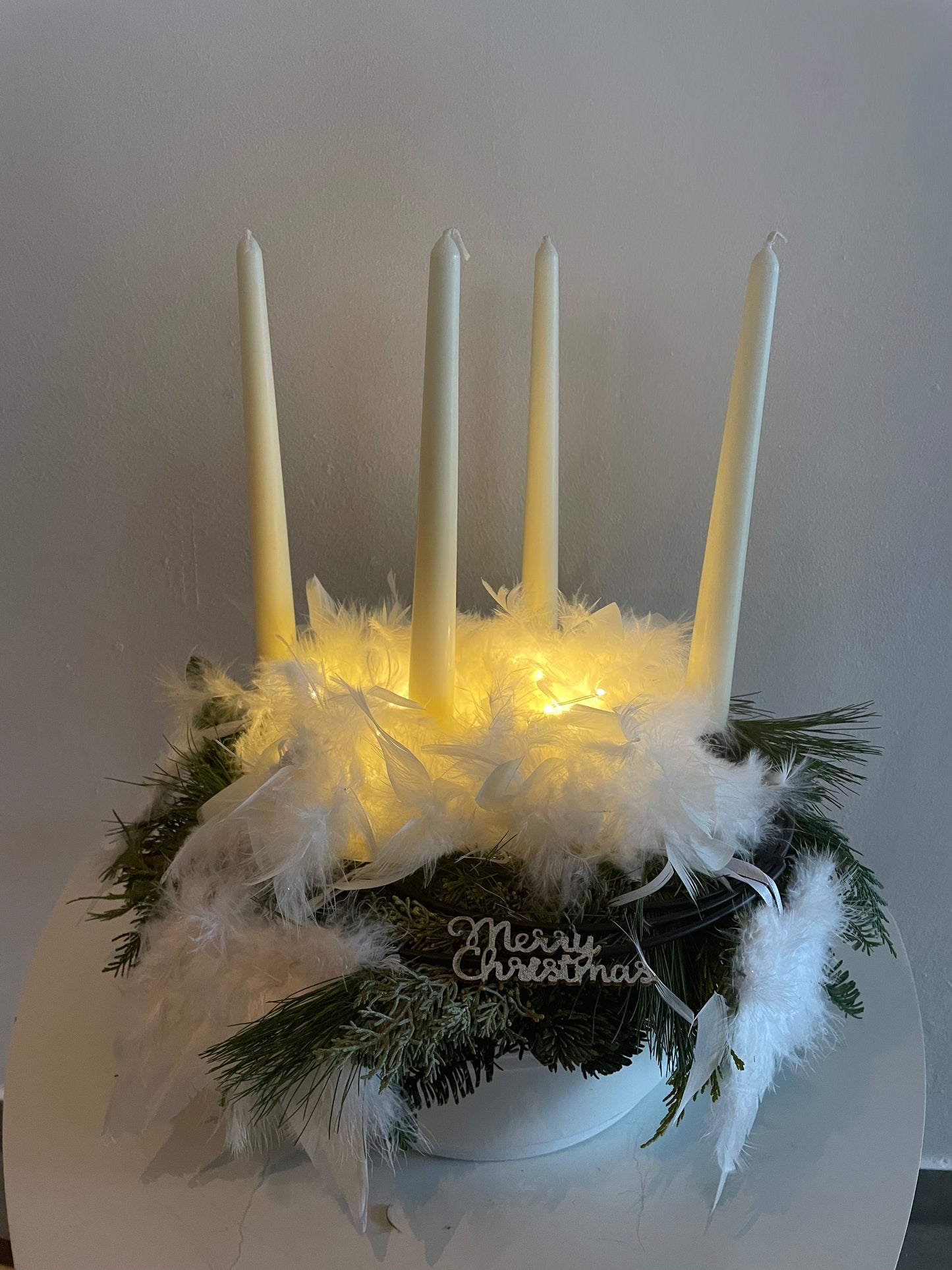 Weihnachten Deko Adventskranz