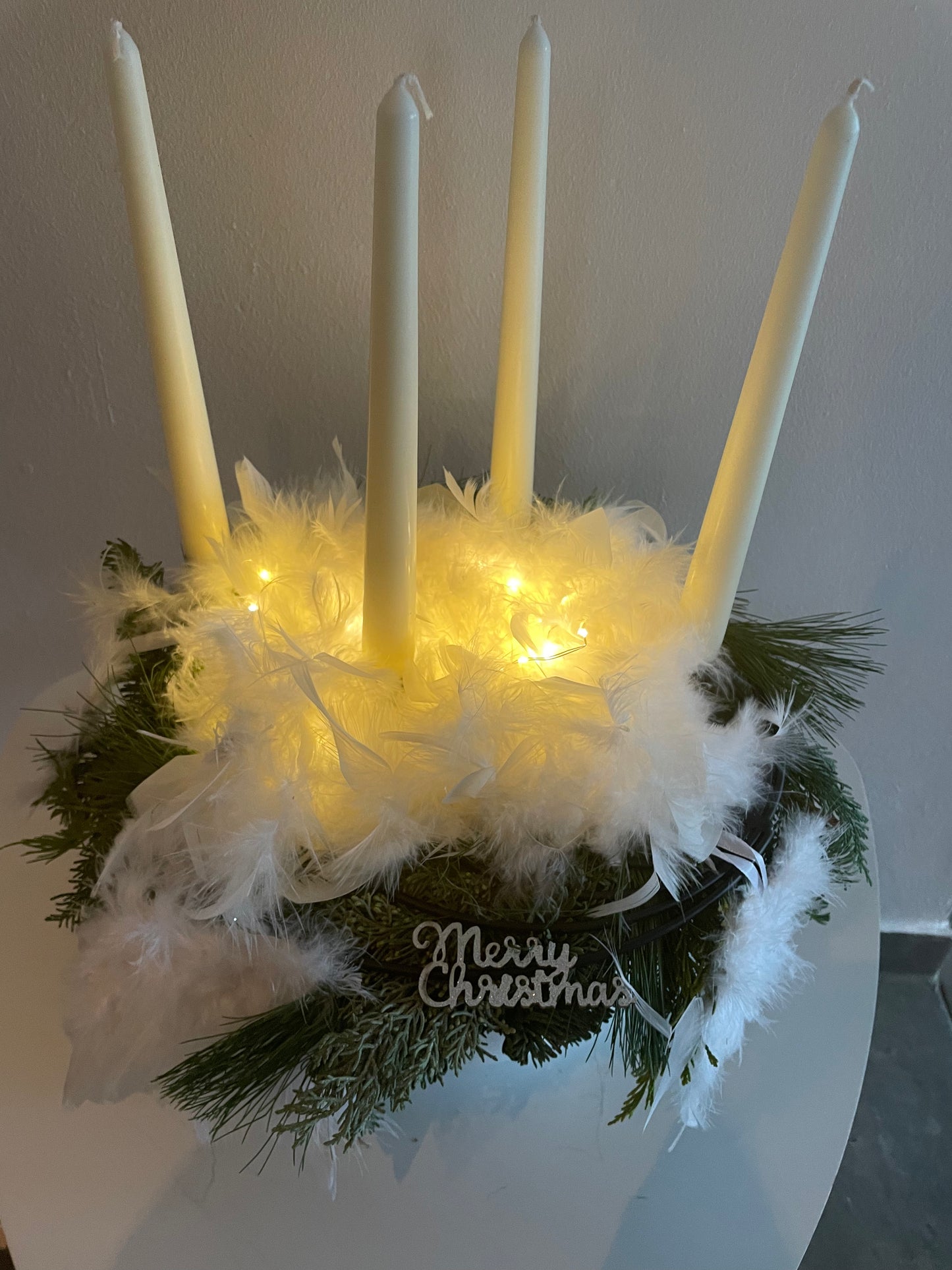 Weihnachten Deko Adventskranz