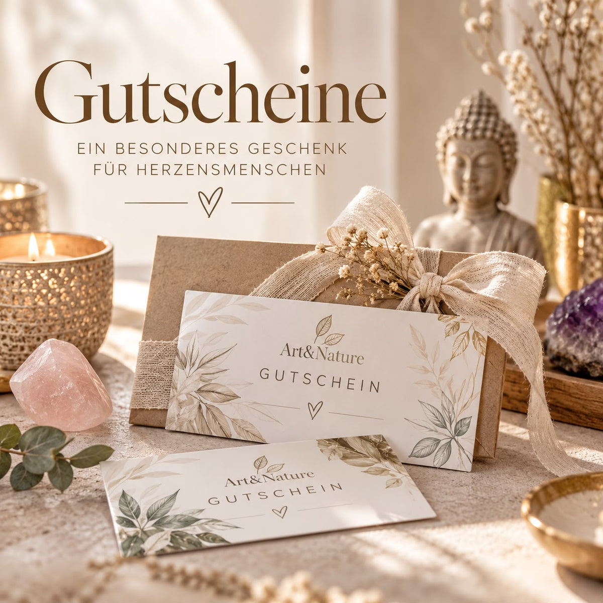 Art&Nature Geschenkgutschein- Freude schenken