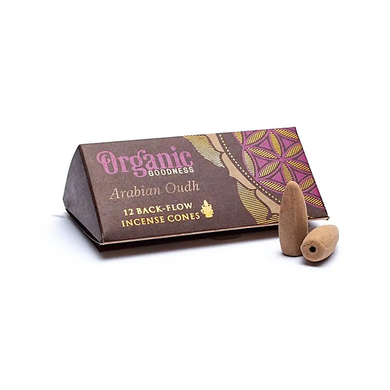 Rückfluss Räucherkegel Arabian Oudh Organic