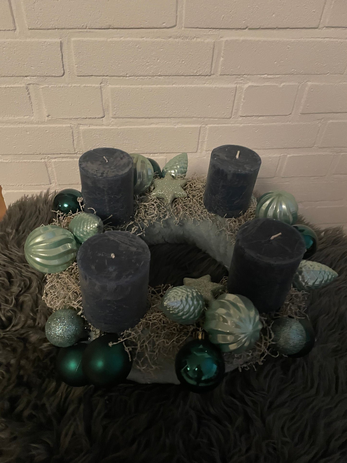 Weihnachten Deko Adventskranz