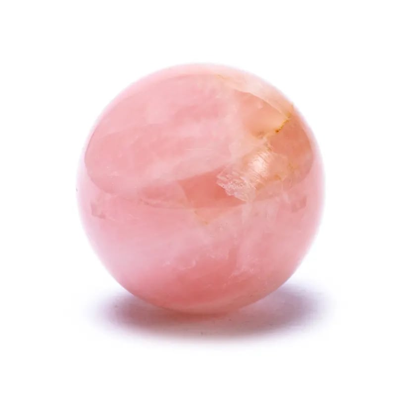 Rosenquarz Kugel