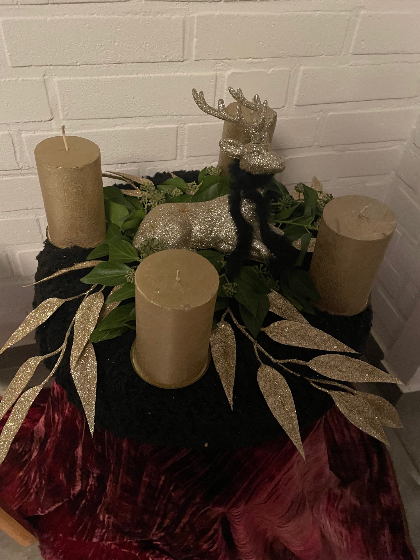 Weihnachten Deko Adventskranz
