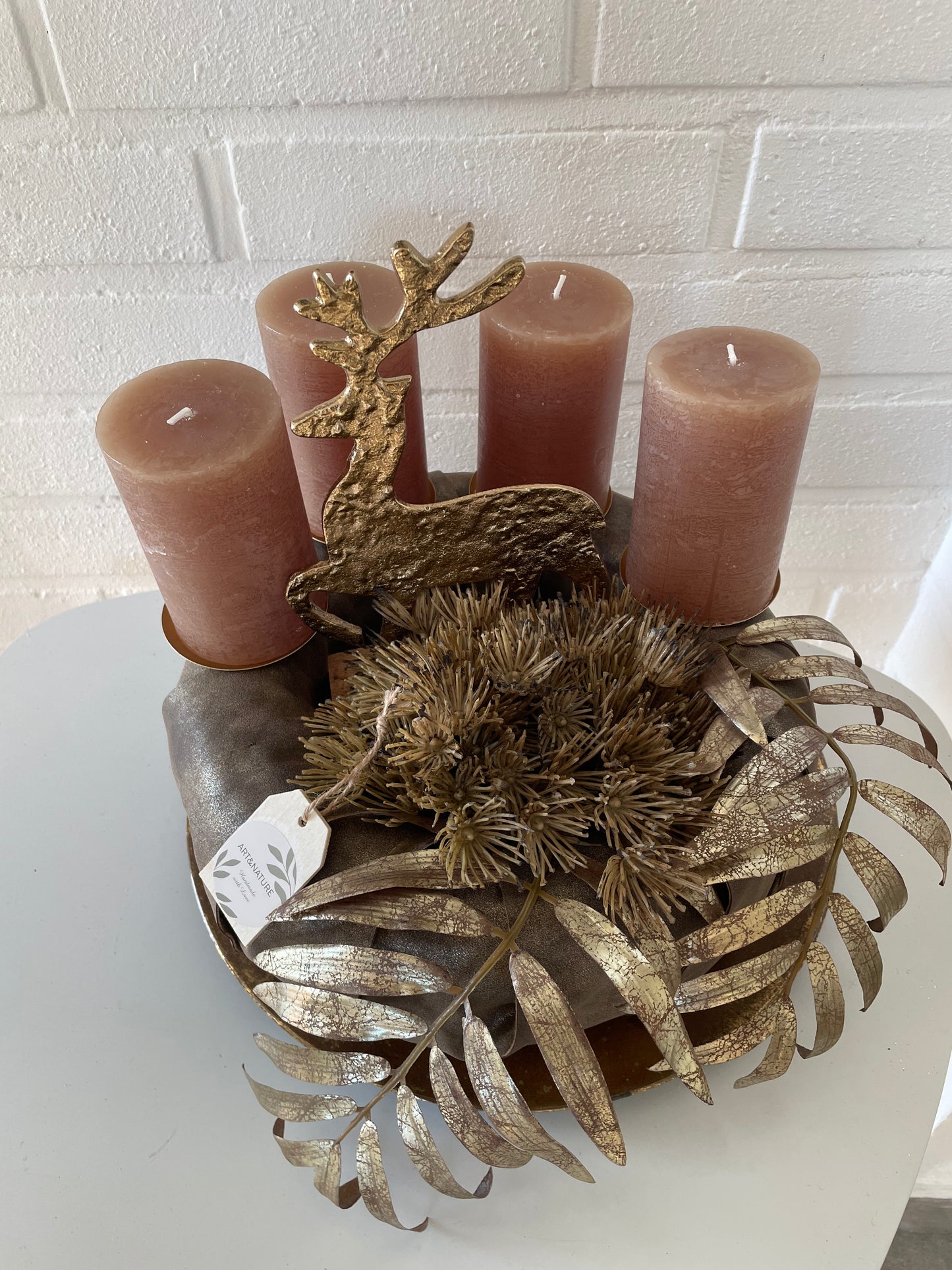 Weihnachten Deko Adventskranz