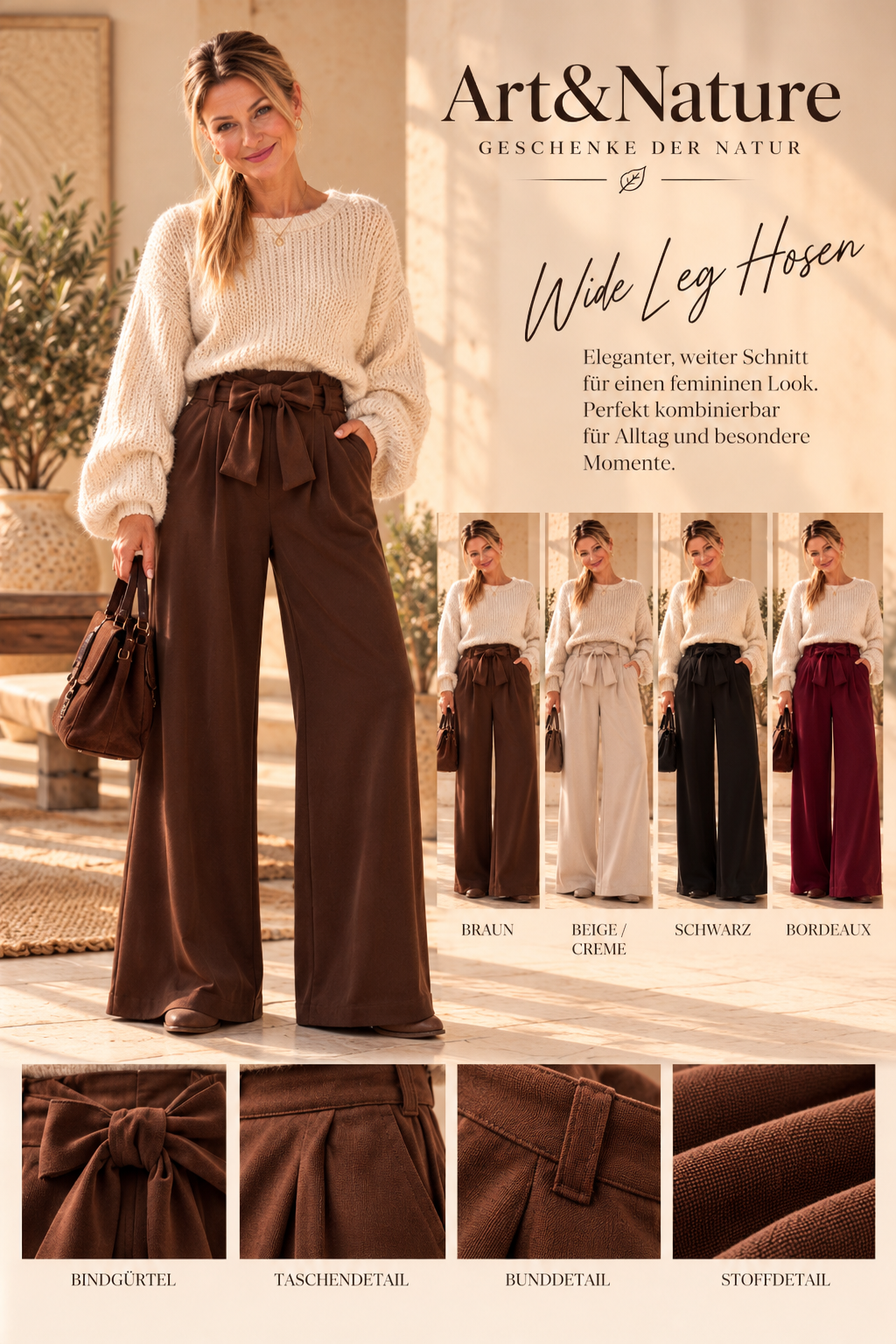 Hose wide leg