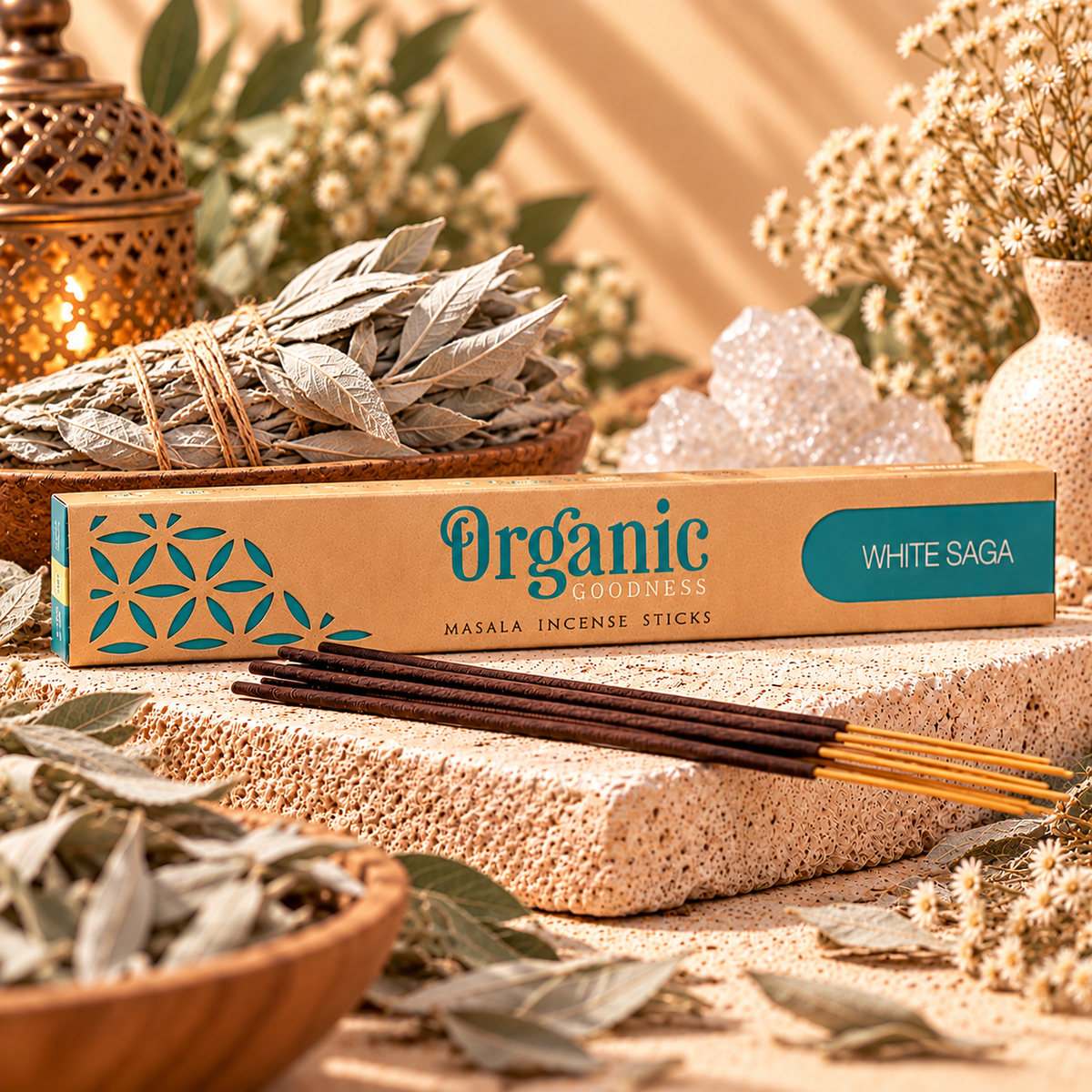 Organic Goodness – Masala Räucherstäbchen | 10 wundervolle Duftrichtungen