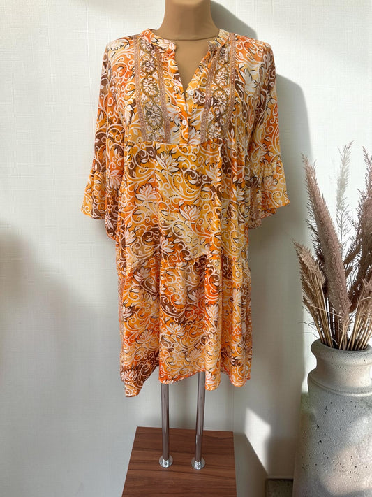 Kleid mit 3/4 Arm