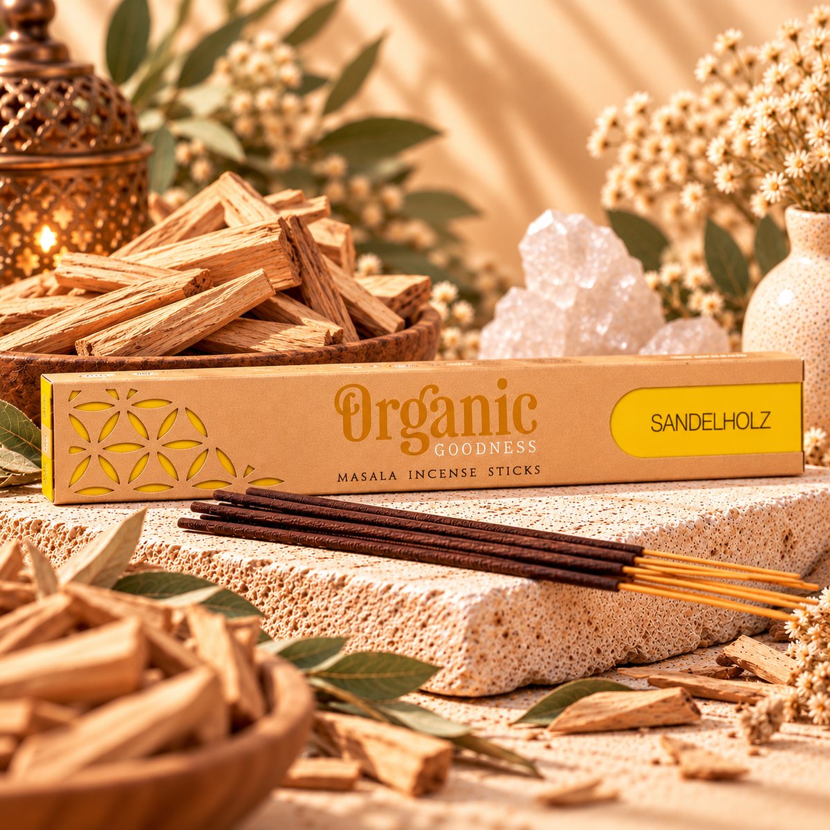 Organic Goodness – Masala Räucherstäbchen | 10 wundervolle Duftrichtungen