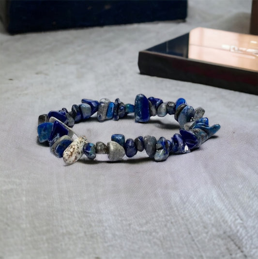 Edelstein Lapislazuli Armband Splitter