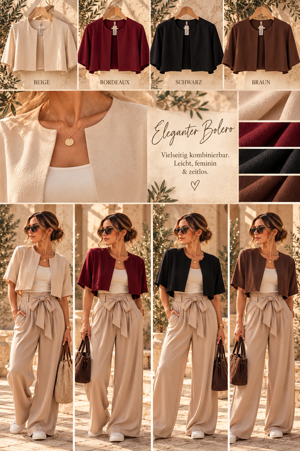Blazer / Bolero, verschiedene Farben